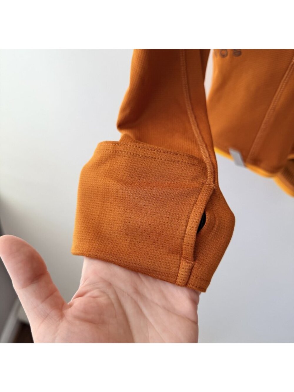 Oros Thermal Long Sleeve Performance Top Orange Women’s Size L C42 - Picture 7 of 10